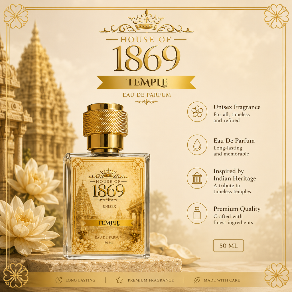 1869 Temple Unisex Perfume - 50ml